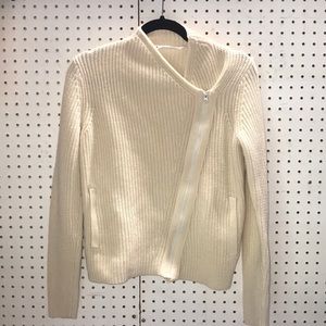 Athleta Merino Wool moto jacket